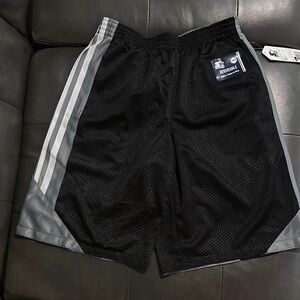 STARTER Black and Gray Athletic Shorts
